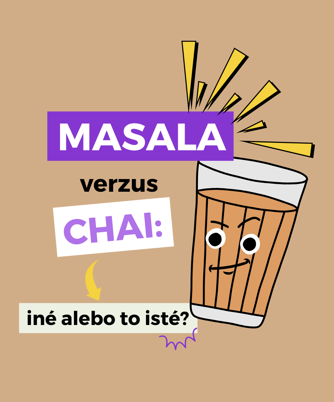 Chai latté alebo Masala?